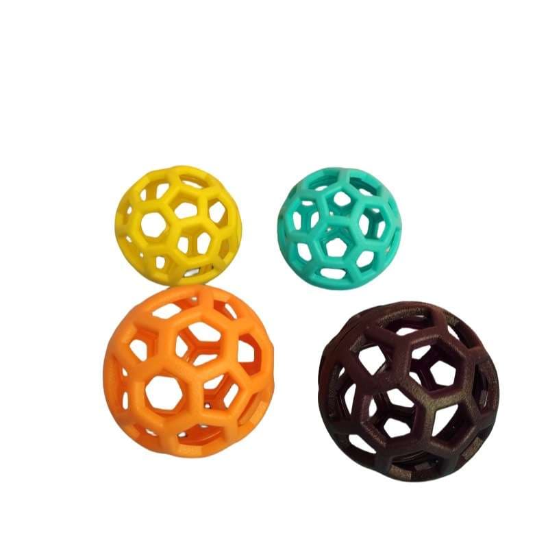 犬 おもちゃ ボール | 穴あきバランスボール ペット玩具