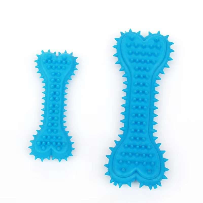 犬 おもちゃ 歯磨き | むにゅむにゅ歯ごたえ骨おもちゃ