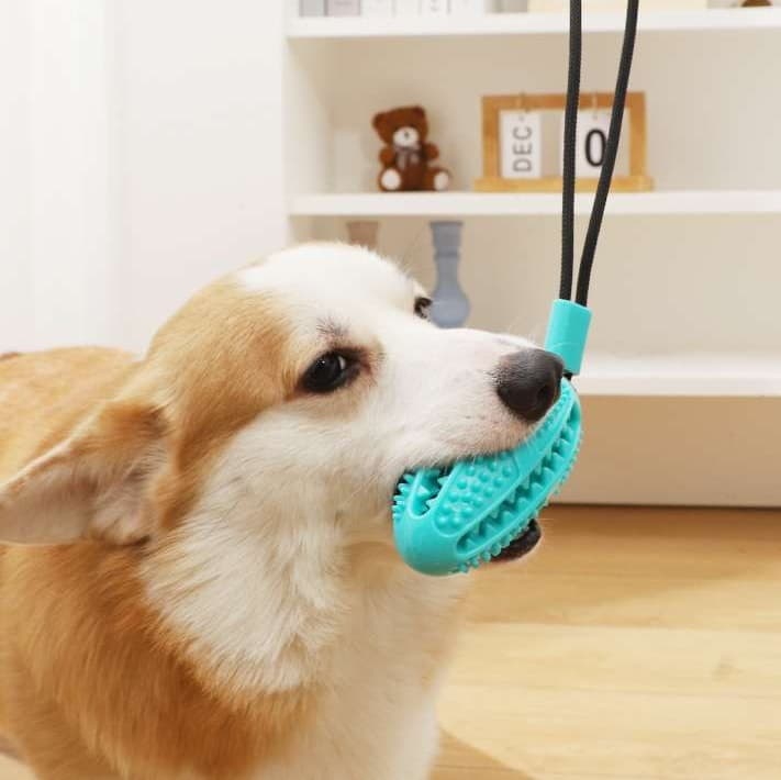 犬 おもちゃ | 吸盤付き犬用おやつディスペンサー玩具