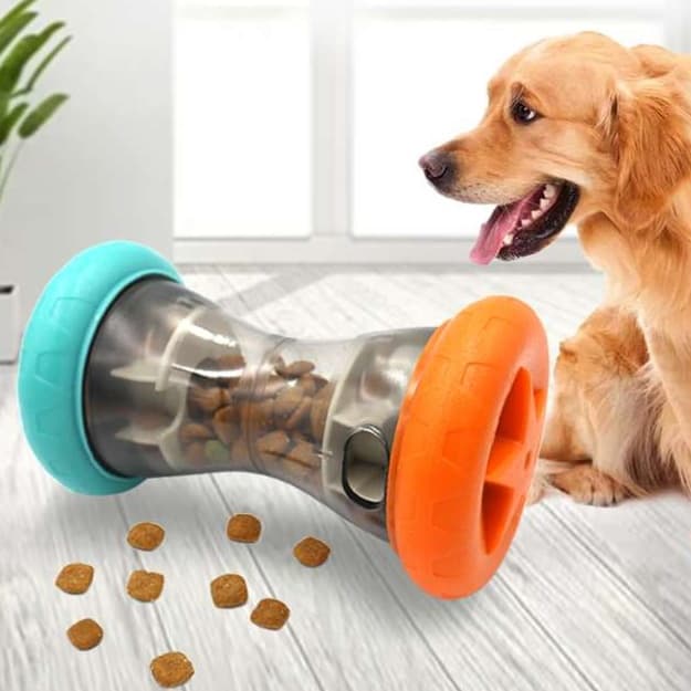 犬 おもちゃ 知育 | 犬用おやつディスペンサー迷路パズル