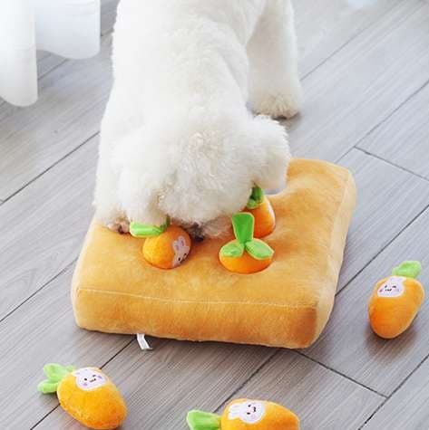 犬 おもちゃ 知育 | もぐもぐ野菜ハント知育マット