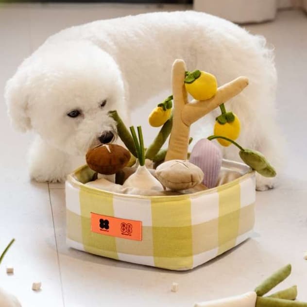 犬 おもちゃ 知育 | わんちゃんの野菜畑おもちゃ