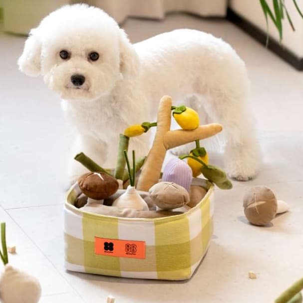 犬 おもちゃ 知育 | わんちゃんの野菜畑おもちゃ