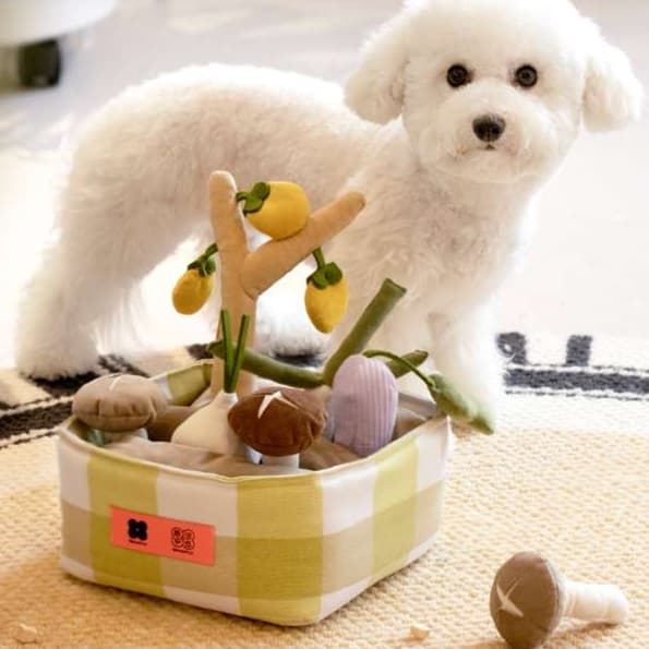 犬 おもちゃ 知育 | わんちゃんの野菜畑おもちゃ
