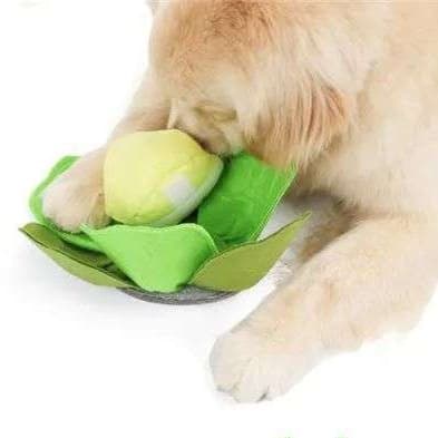 犬 おもちゃ 知育 | 花びら型ペット知育フードボウル