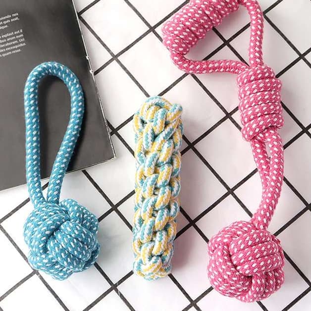 犬 おもちゃ ロープ | 愛犬用多機能結び目ロープおもちゃ