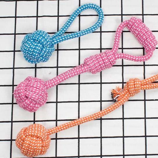 犬 おもちゃ ロープ | 愛犬用多機能結び目ロープおもちゃ