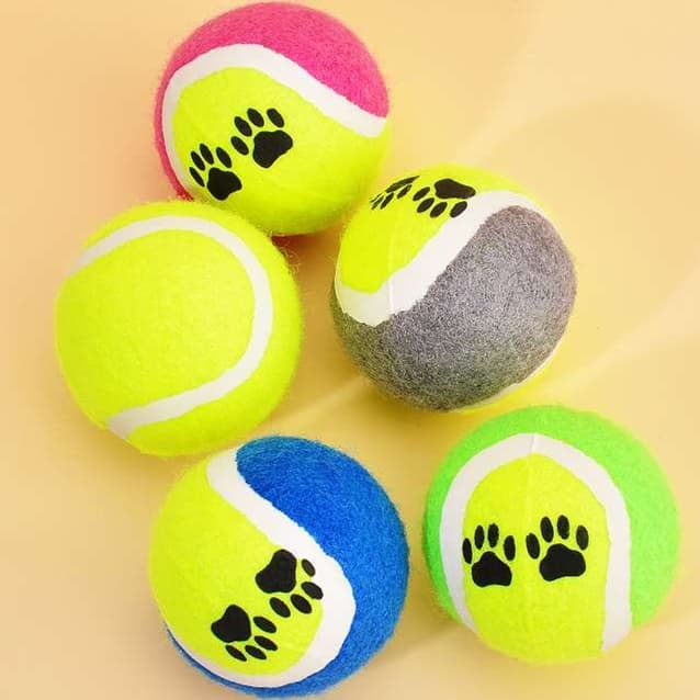 犬 おもちゃ ロープ | 犬用テニスボールロープおもちゃ