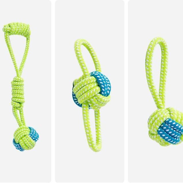 犬 おもちゃ ロープ | 犬用デンタルロープおもちゃセット