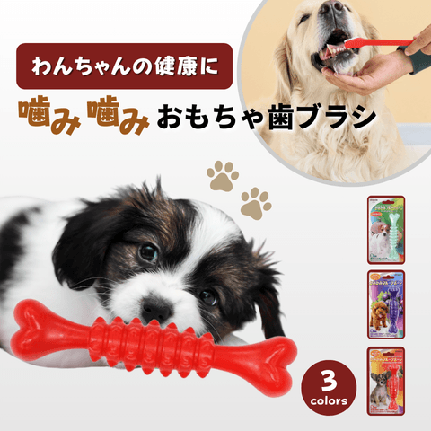 犬 おもちゃ 骨 | 犬 歯磨き おもちゃ | デンタルケアもできる小型・中型犬用丈夫な噛み噛みおもちゃ