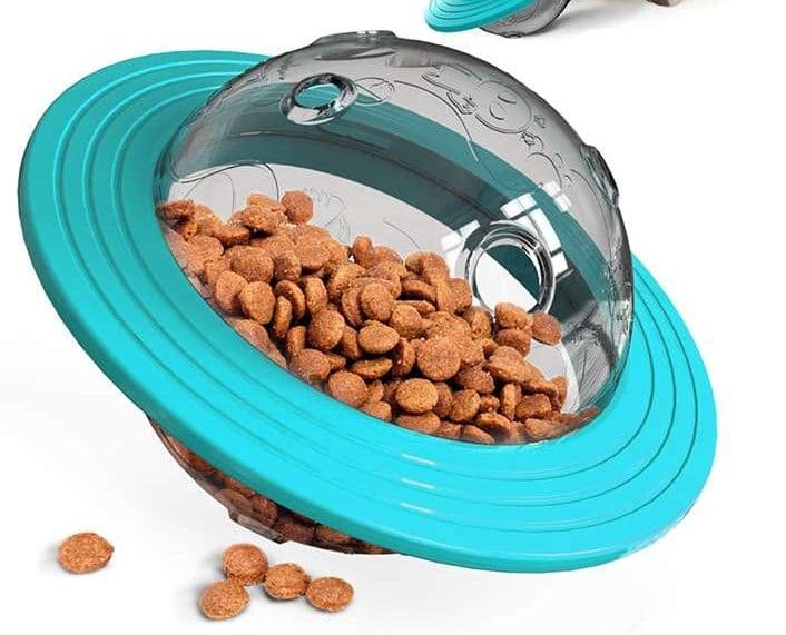 犬 おもちゃ 知育 | 転がる餌入れパズル玩具