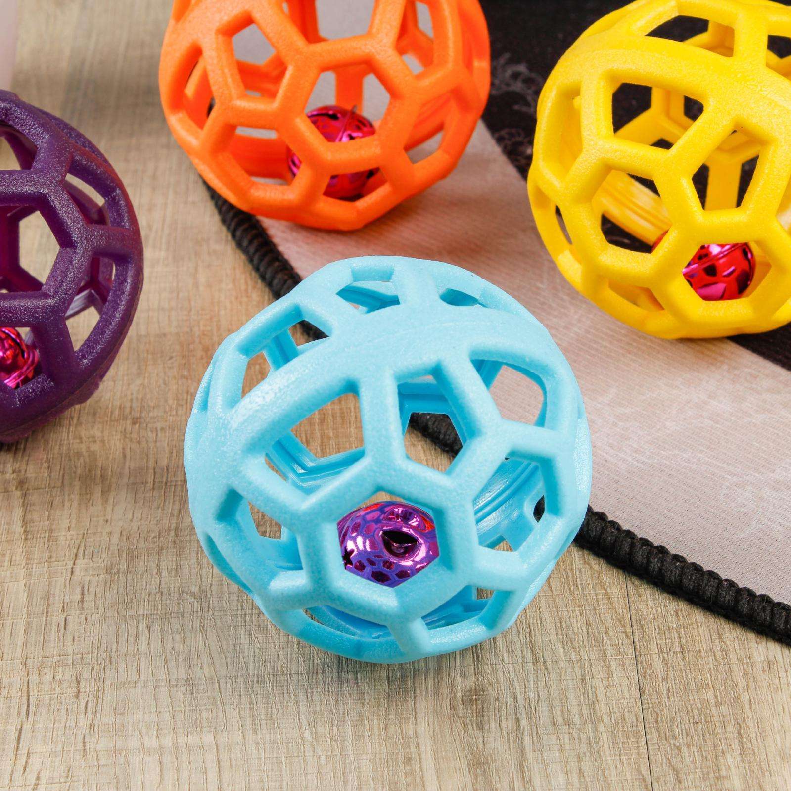 犬 おもちゃ ボール | 穴あきバランスボール ペット玩具
