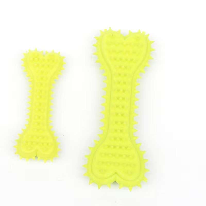 犬 おもちゃ 歯磨き | むにゅむにゅ歯ごたえ骨おもちゃ