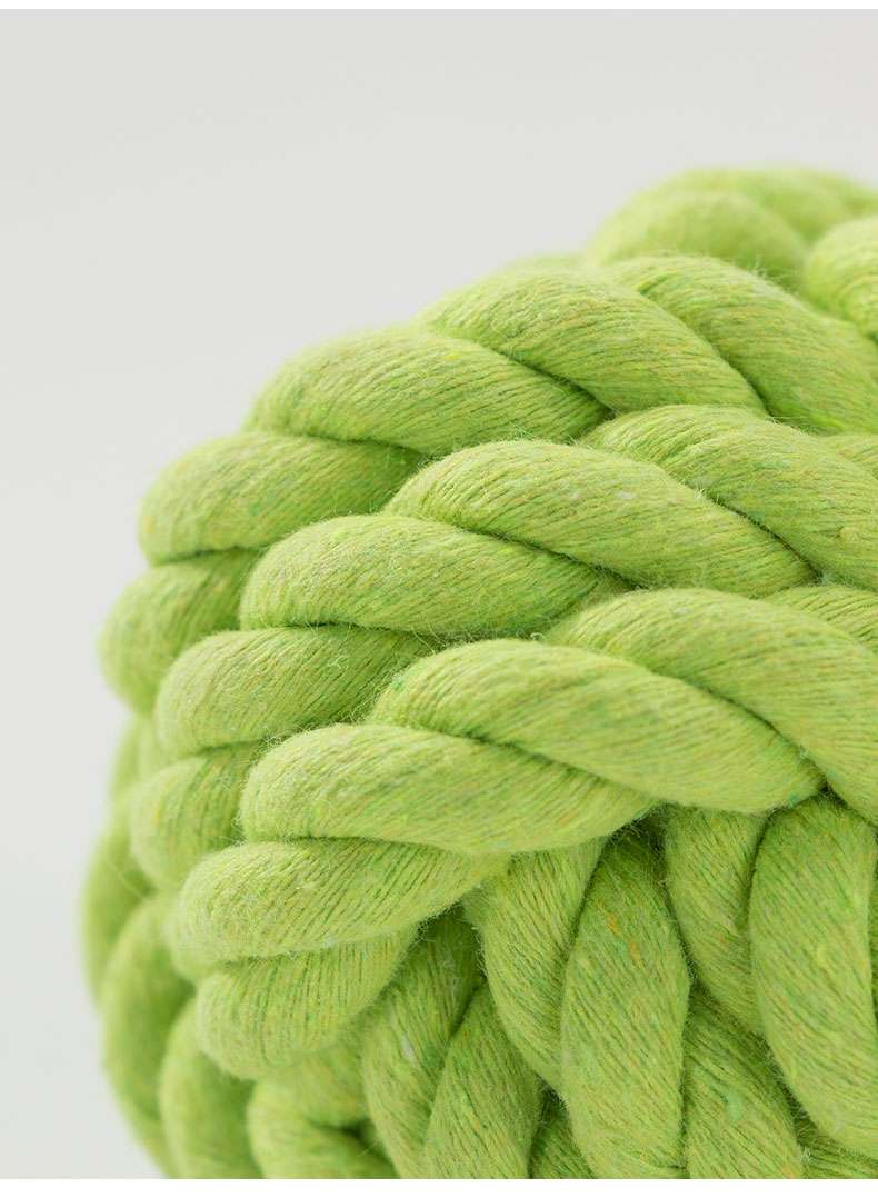 犬 おもちゃ ボール | もぐもぐボール 歯磨き耐久ロープおもちゃ