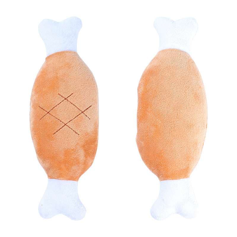 犬 おもちゃ ぬいぐるみ | もちもちチキンレッグのおもちゃ