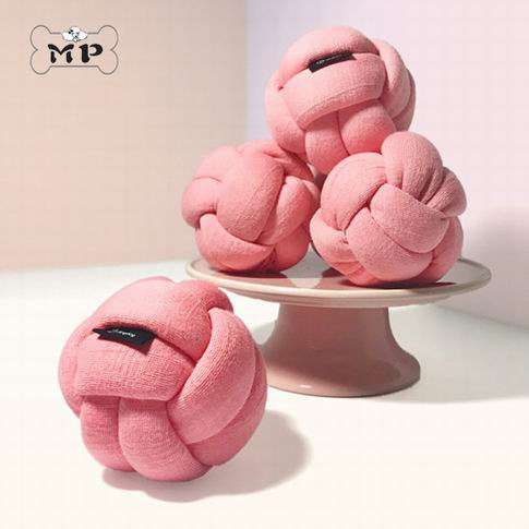 犬 おもちゃ ボール | もこもこ結び目ボール