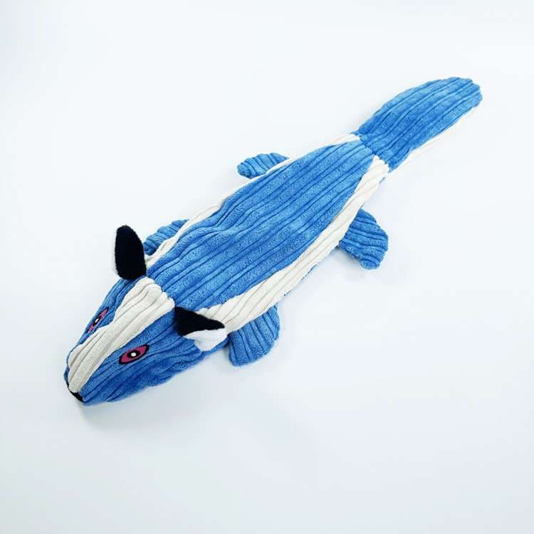 犬 おもちゃ ぬいぐるみ | コーデュロイ素材の細長い動物おもちゃ