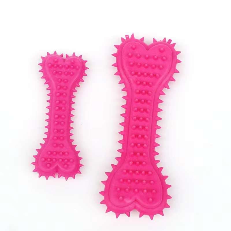 犬 おもちゃ 歯磨き | むにゅむにゅ歯ごたえ骨おもちゃ