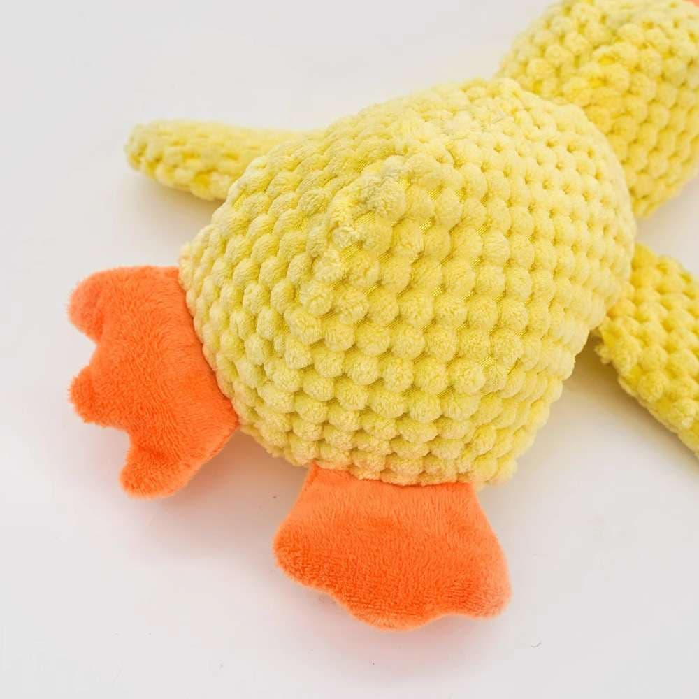 犬 おもちゃ ぬいぐるみ | ふわもこアヒルのおもちゃ