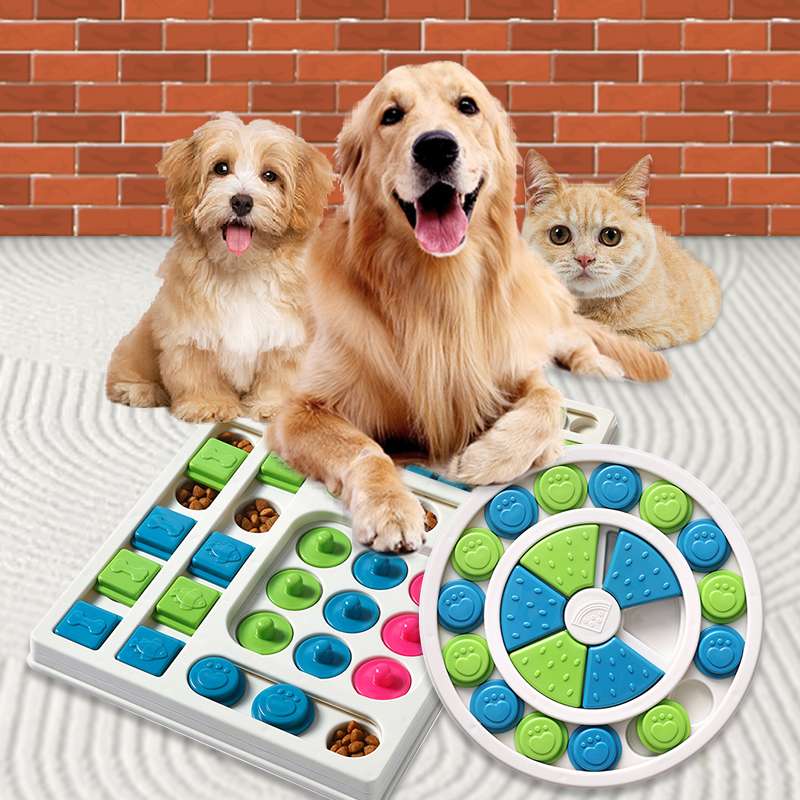 犬 おもちゃ 知育 | ペット用パズルフィーダー知育玩具