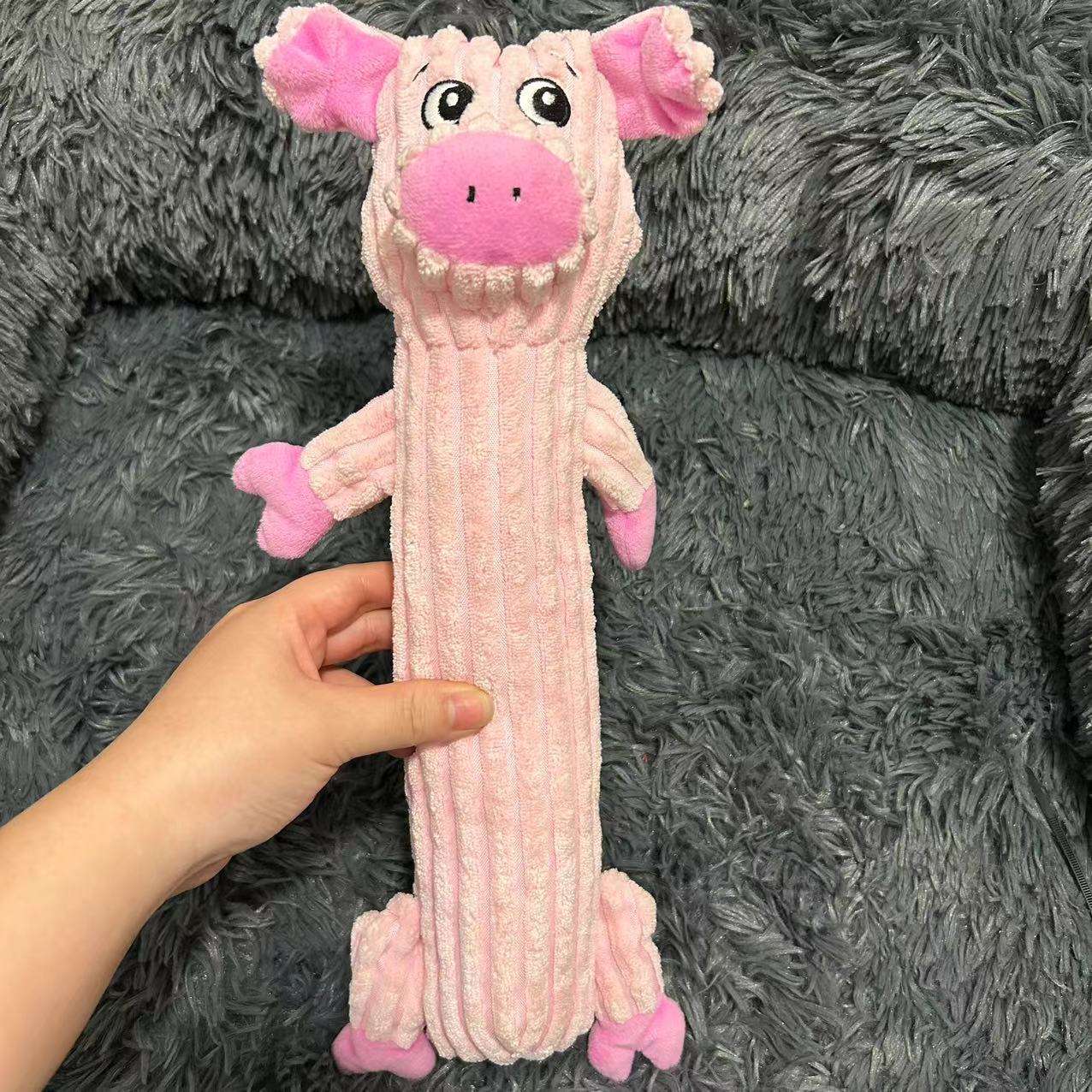 犬 おもちゃ ぬいぐるみ | 田舎風動物ぬいぐるみ犬用おもちゃ