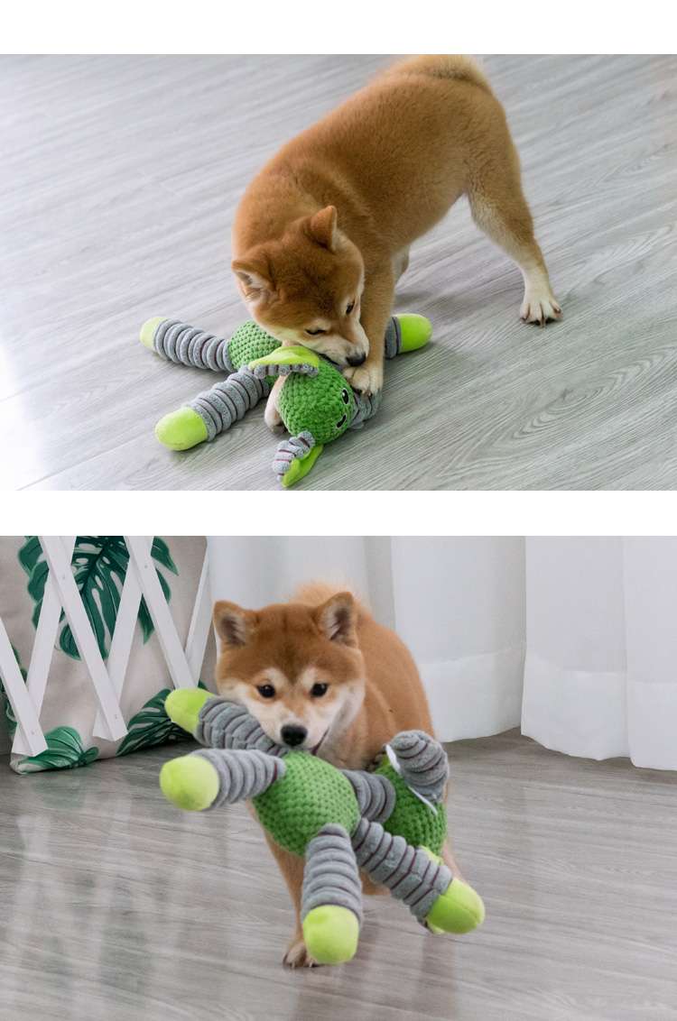 犬用 おもちゃ ぬいぐるみ | もぐもぐ遊べる長四肢のぬいぐるみ
