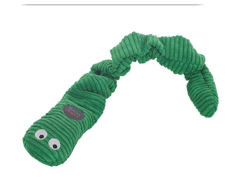 犬 おもちゃ ぬいぐるみ | むにゅむにゅ虫ロープ