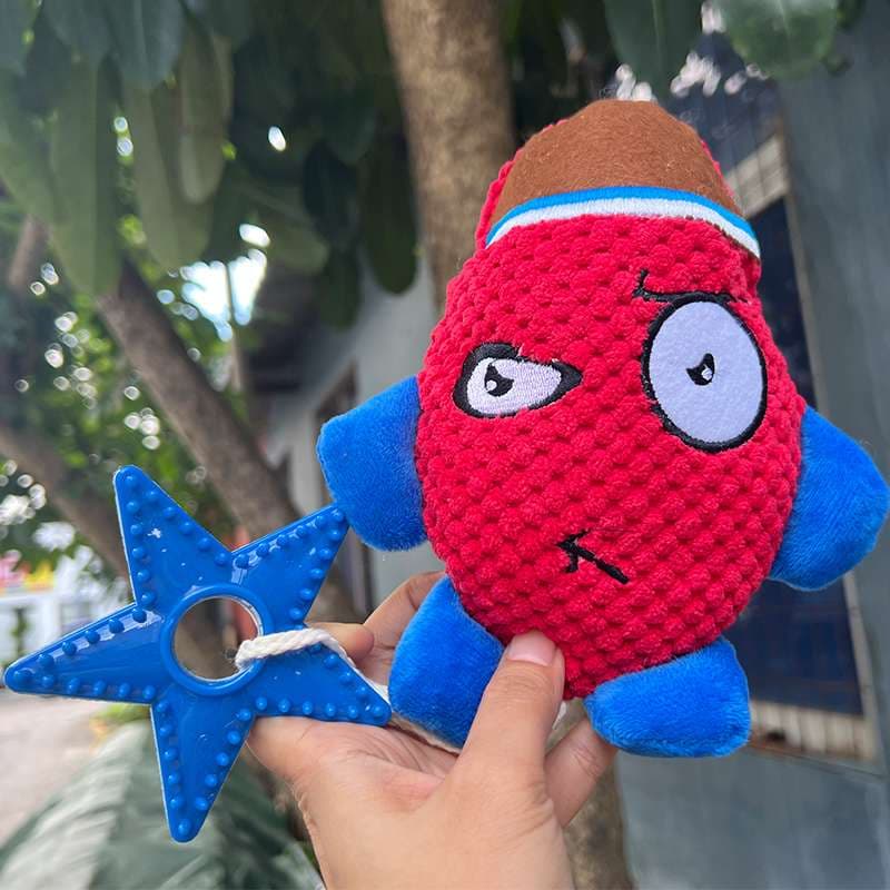 犬 おもちゃ ぬいぐるみ | わんちゃんの歯固めぬいぐるみセット