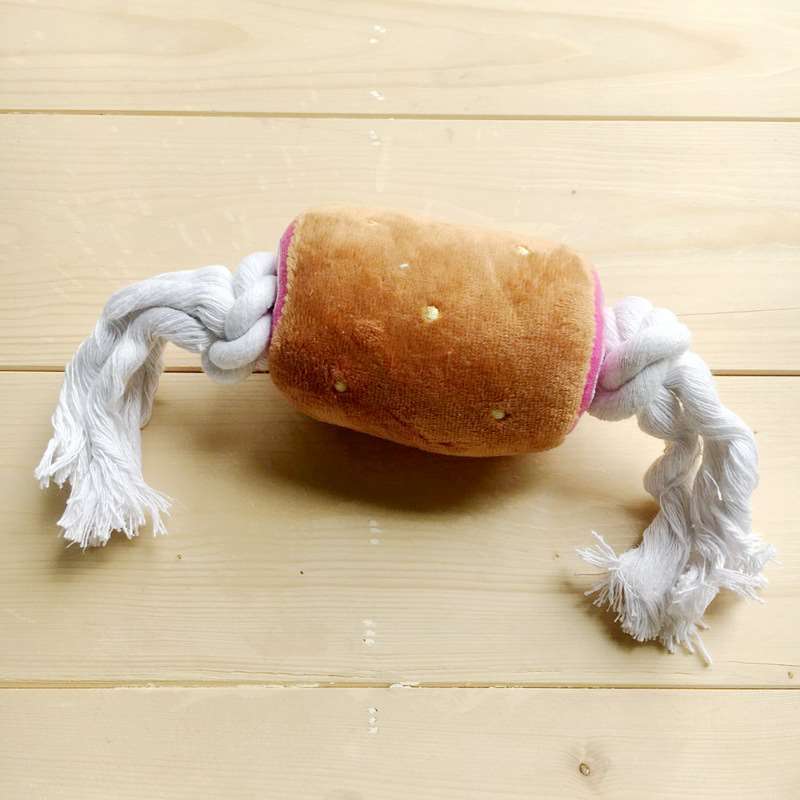 犬 おもちゃ | わんちゃん大喜び！食べ物モチーフロープ