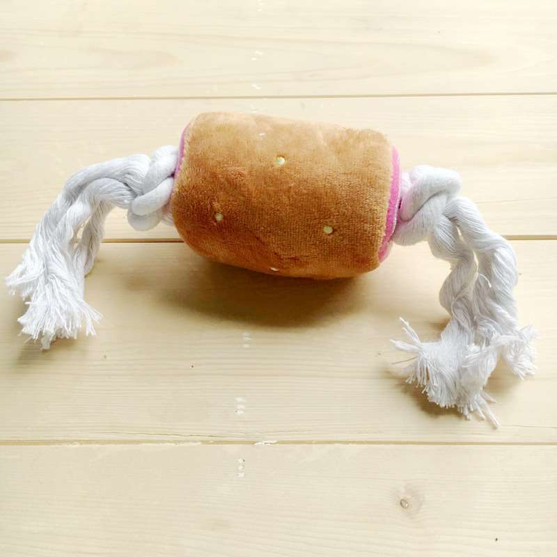 犬 おもちゃ | わんちゃん大喜び！食べ物モチーフロープ