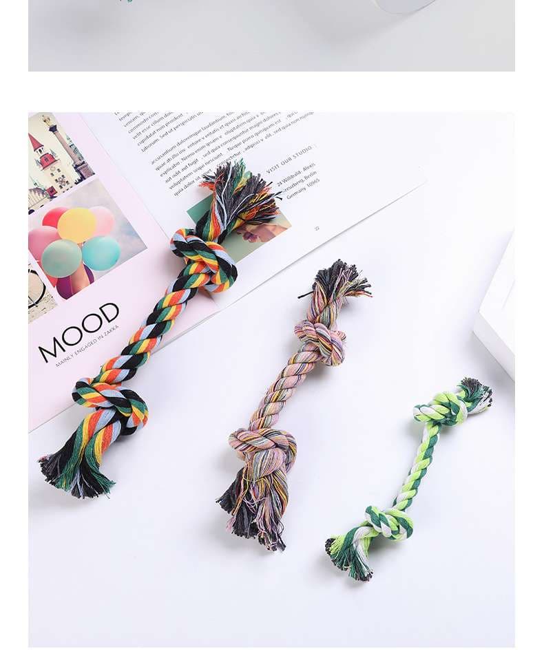 犬 おもちゃ ロープ | 愛犬用コットンロープおもちゃ