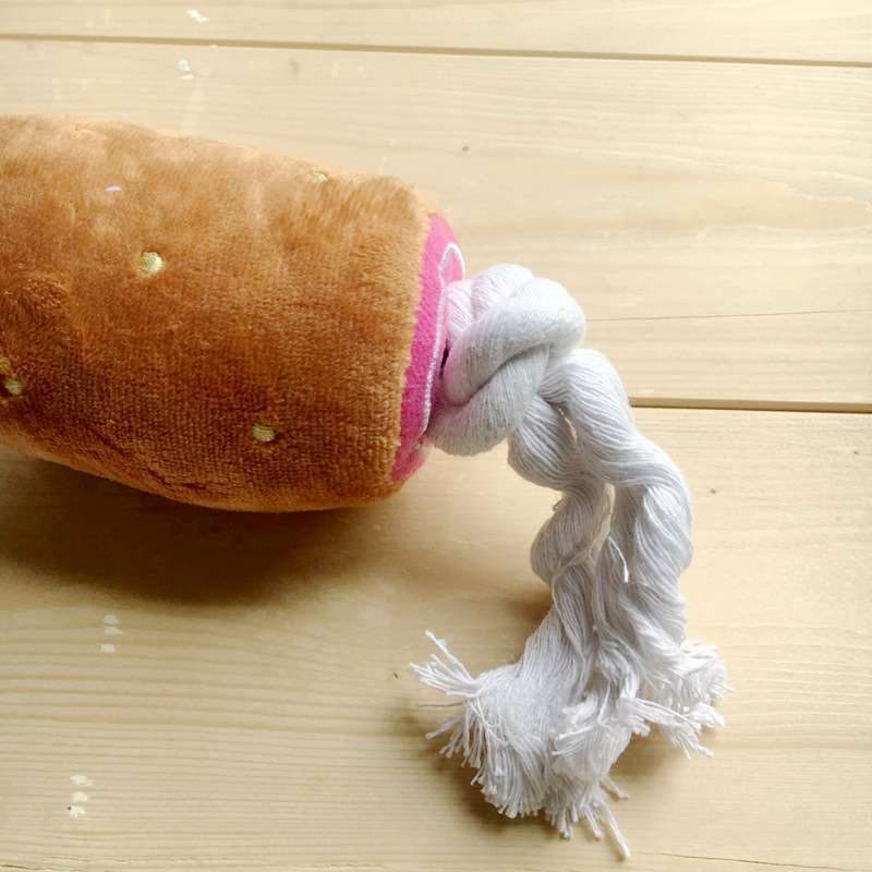 犬 おもちゃ | わんちゃん大喜び！食べ物モチーフロープ