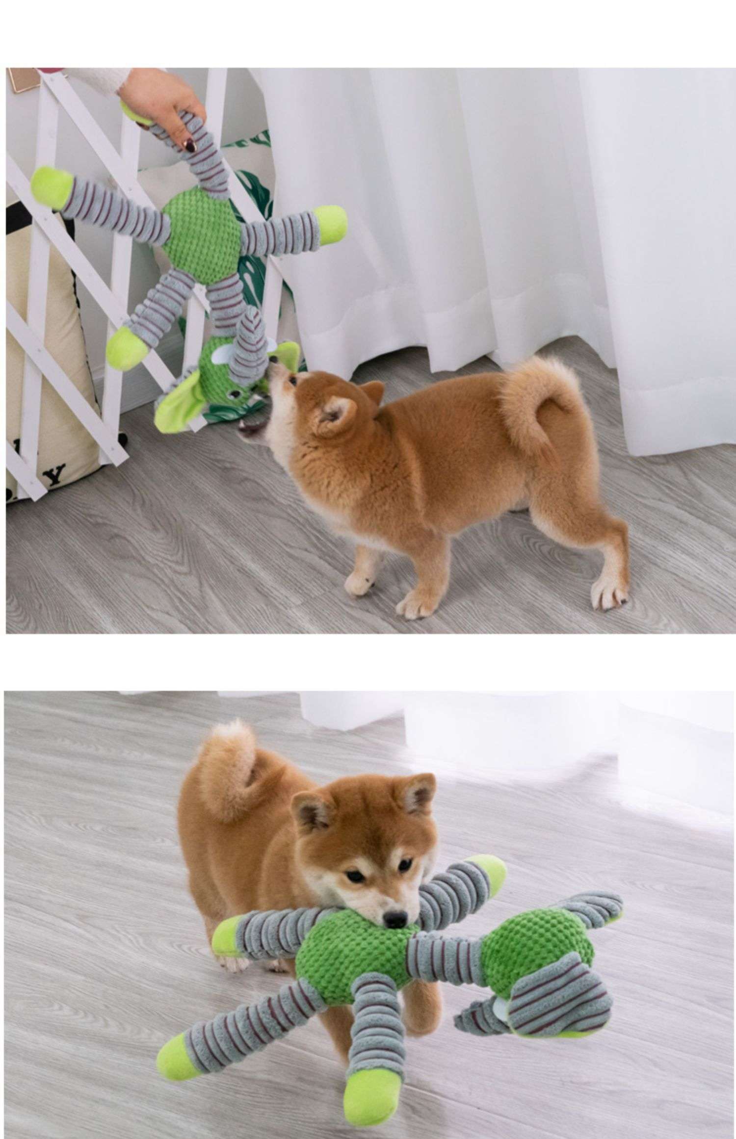 犬用 おもちゃ ぬいぐるみ | もぐもぐ遊べる長四肢のぬいぐるみ