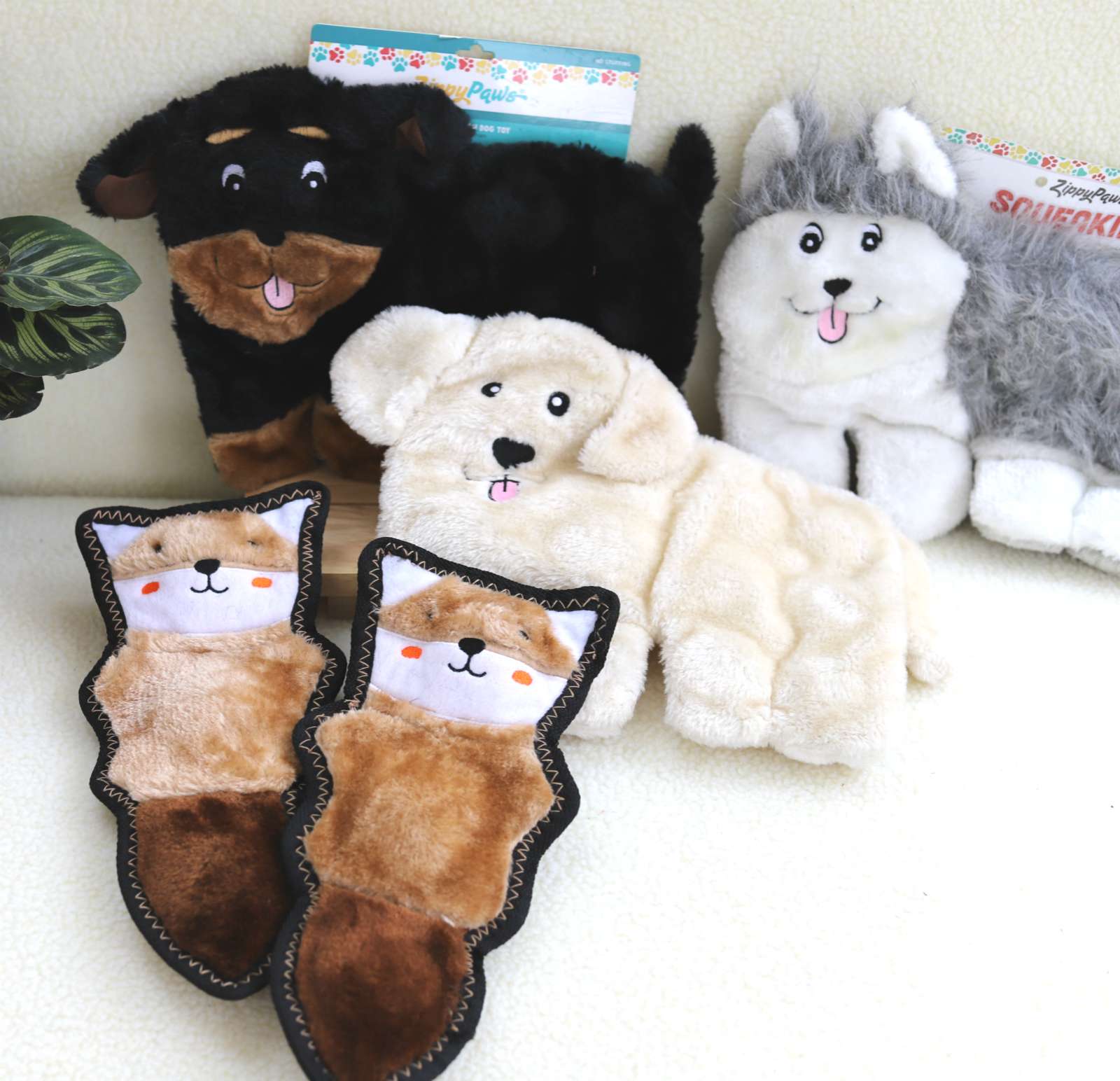 犬 おもちゃ ぬいぐるみ | わんわんファミリー ぬいぐるみセット