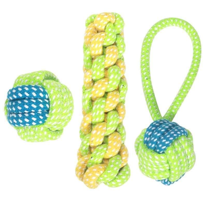 犬 おもちゃ ロープ | 愛犬用噛み噛みロープおもちゃ