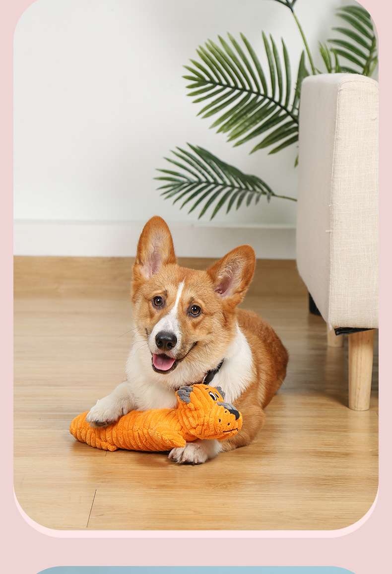 犬 おもちゃ ぬいぐるみ | モコモコ恐竜のぬいぐるみおもちゃ