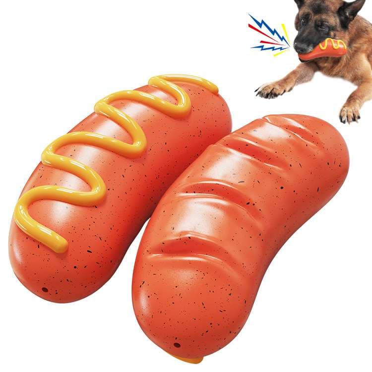 犬 おもちゃ | わんちゃんのおいしいホットドッグ歯みがき