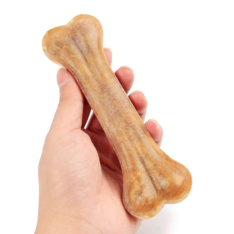 犬 おもちゃ 骨 | もちもち天然皮つきガムボーン