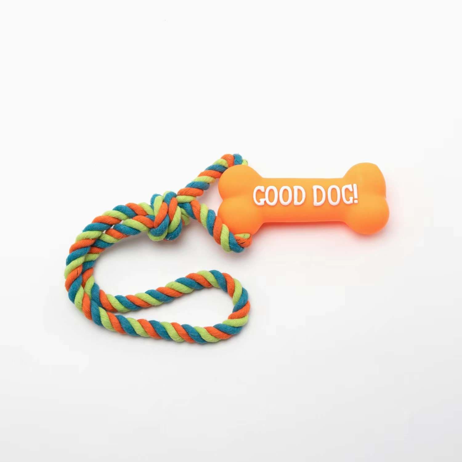 犬 おもちゃ ロープ | ごほうびボーン付き遊びロープ