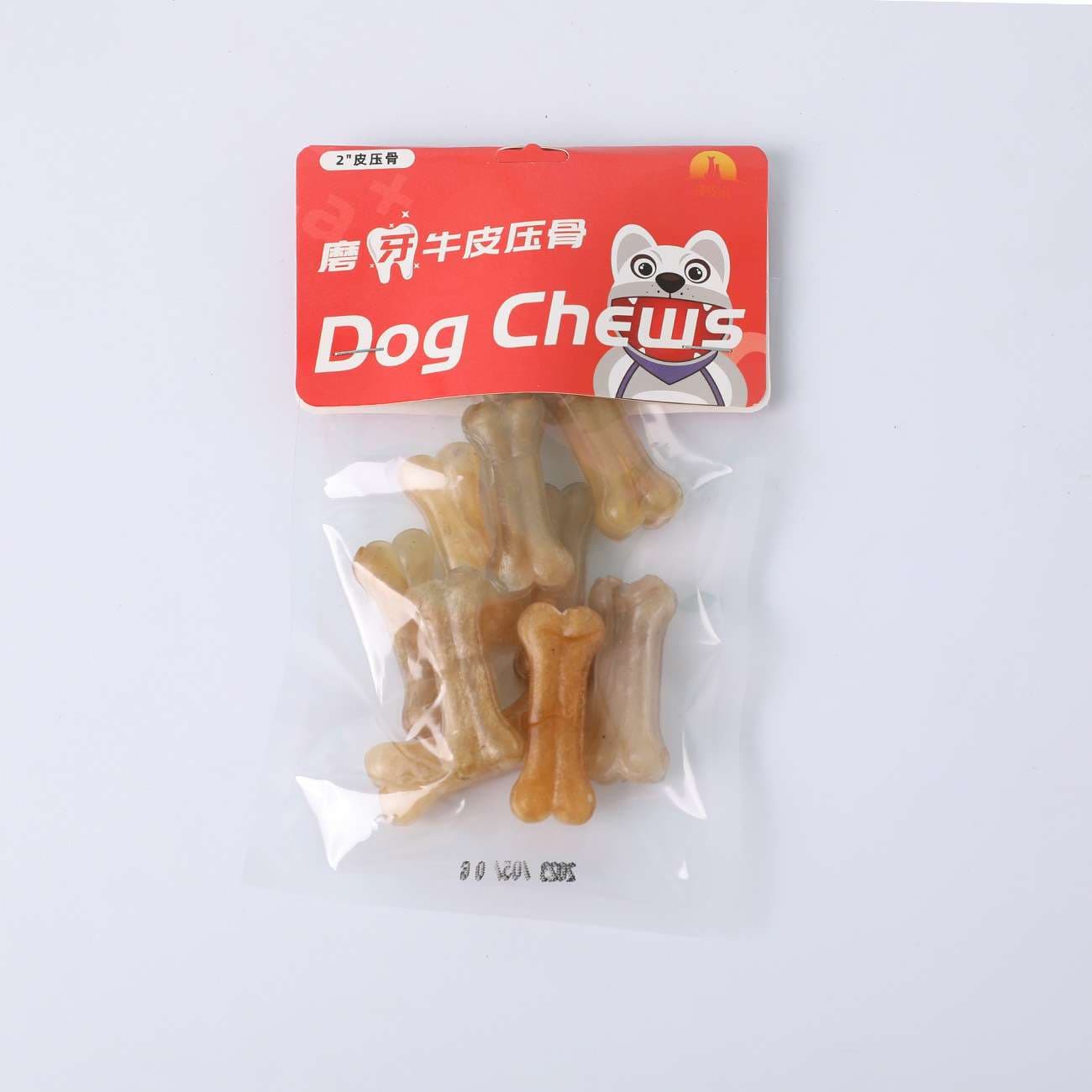 犬 おもちゃ 骨 | もちもち天然皮つきガムボーン